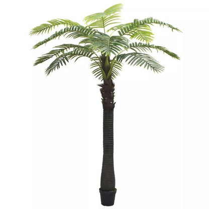 Lifelike Artificial Palm Tree with Pot – 99.6" Tall