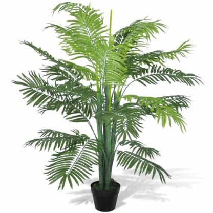 Lifelike Artificial Palm Tree with Pot – 99.6" Tall