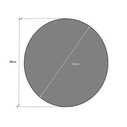 Sleek and Stylish Wall Mirror – 60x60cm