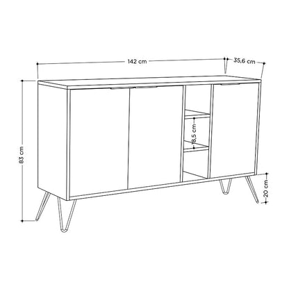 Cabinet | White Melamine