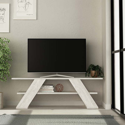 TV Stand | Ancient White Melamine