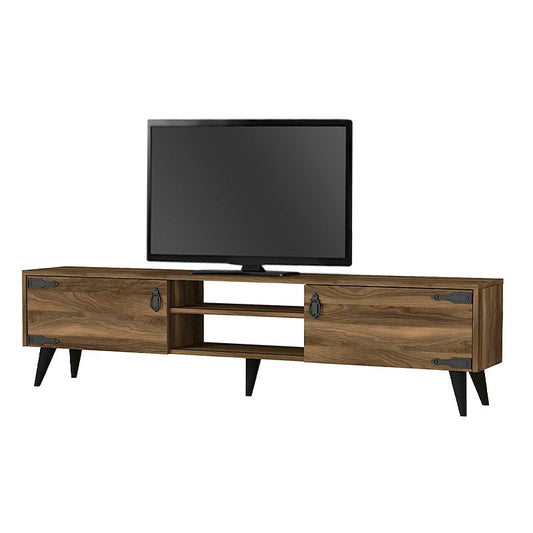 TV Stand | Walnut Melamine