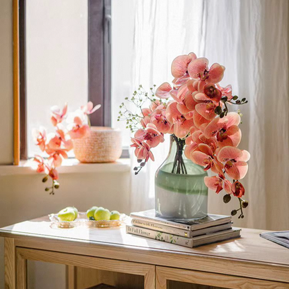 Artificial Butterfly Orchid Stem in Pink 27.5" Tall