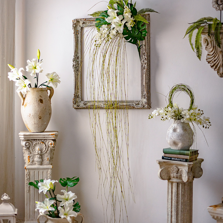 Artificial Horsetail Vine - Hanging Ikebana Plant (78.7")