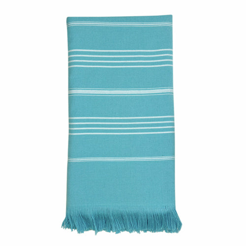 Classic Terry Turkish Towel - Dual-Sided, 100% Turkish Cotton, Quick-Dry & Lightweight for Bath, Beach, and Travel