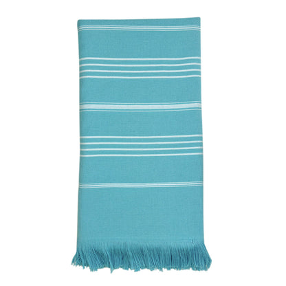 Classic Terry Turkish Towel - Dual-Sided, 100% Turkish Cotton, Quick-Dry & Lightweight for Bath, Beach, and Travel