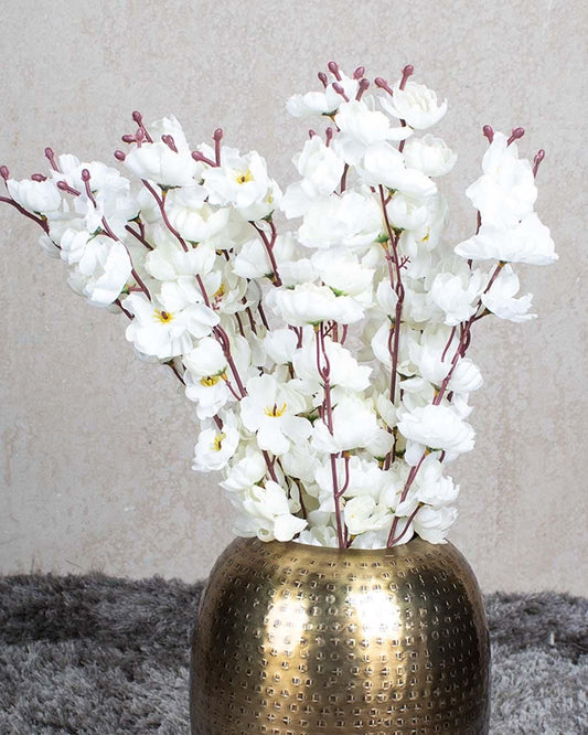 Elegant Cherry Blossom Artificial Flower Plant – Realistic Spring Decor