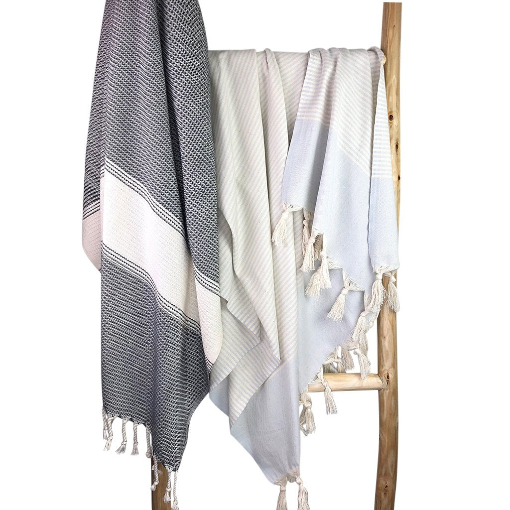 Anatolia Stripe Turkish Towel - Versatile & Luxurious 100% Turkish Cotton